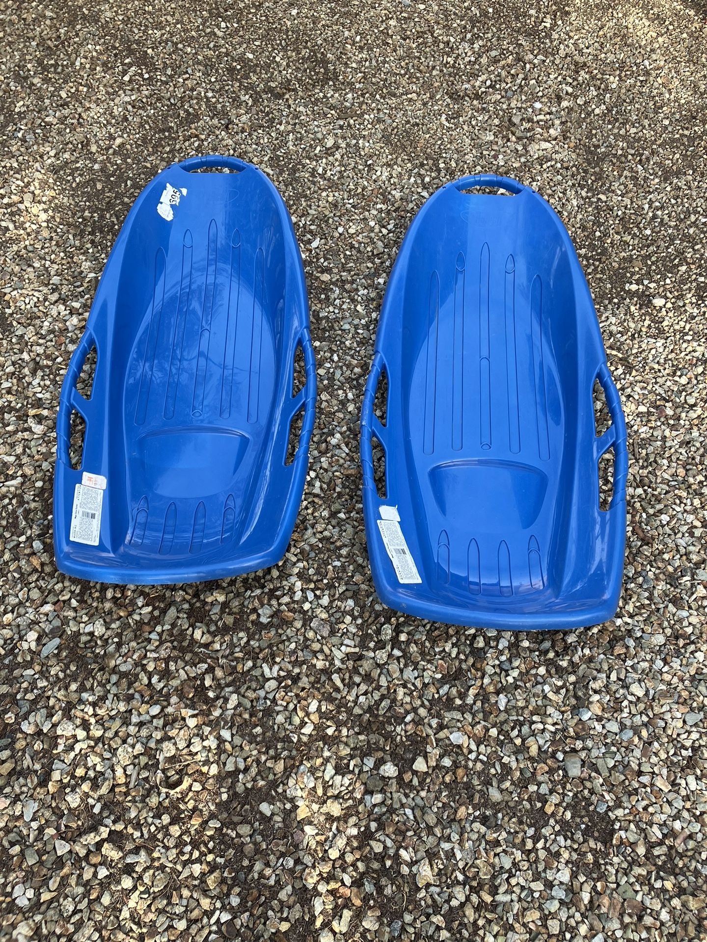 Plastic Snow Sleds $5/each