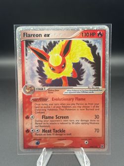 Flareon ex 108/113 Delta Species LP Pokemon