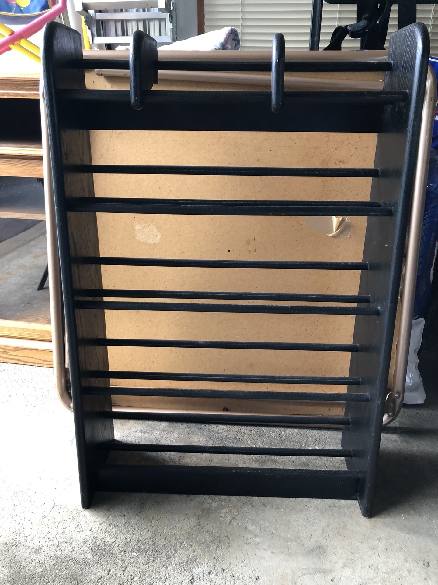 CD Storage Rack.