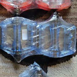 NEW Bicycle Bmx Pedals 9/16 BLUE