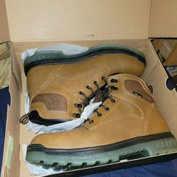 Brand New Brahma Steel Toe Work Boots – Size 12 (Tan) 