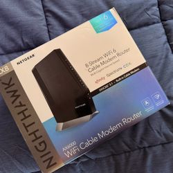 Nighthawk Cable Modem Router
