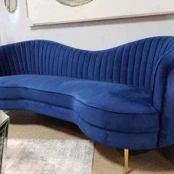 2 Pieces Camel Back Living Room Set Same Day Delivery 