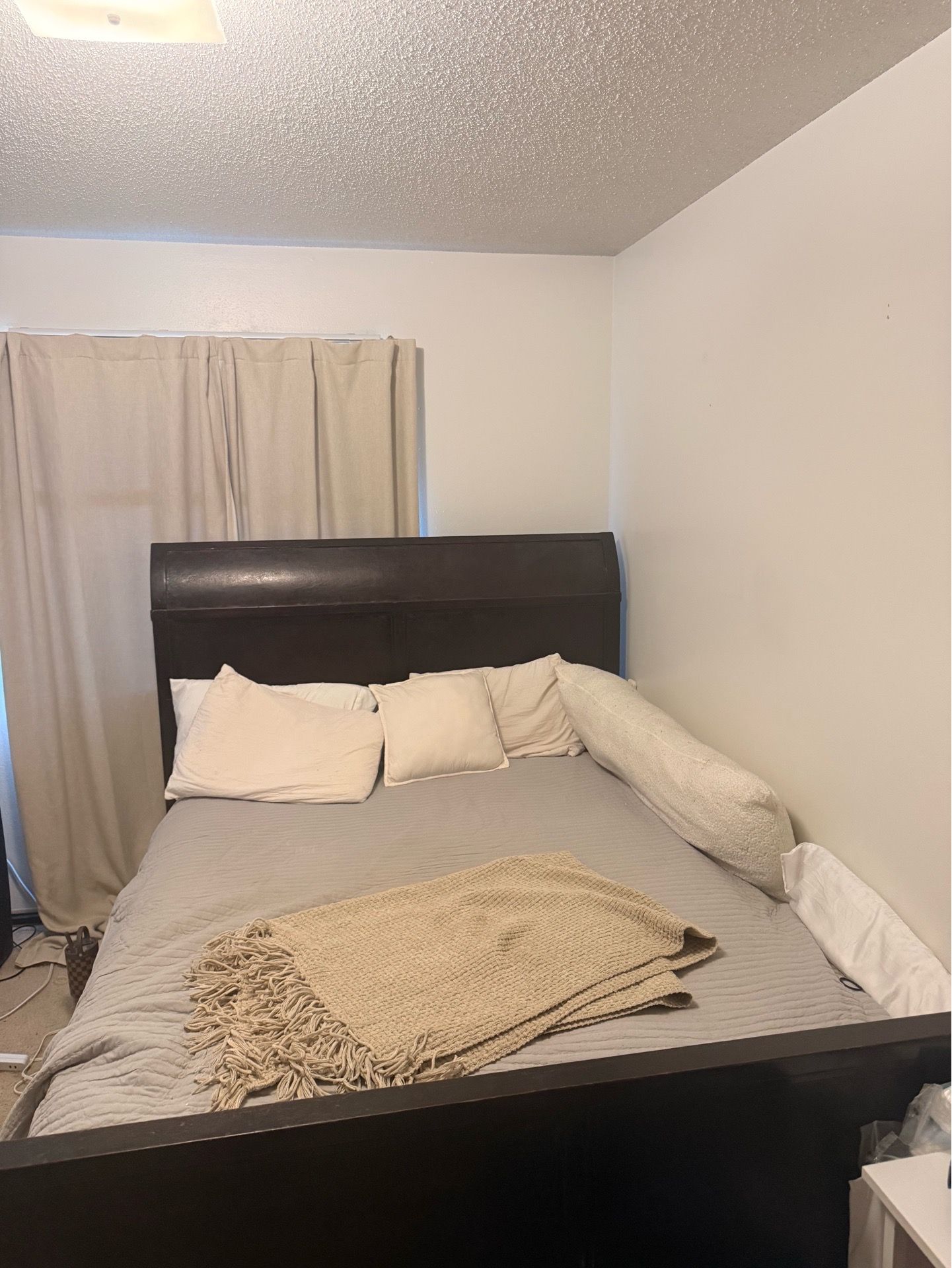 Dark Oak Bed Frame