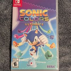 Switch Sonic Colors Ultimate Edition