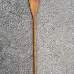 Vintage Wooden Canoe Paddle – Old Town Style – Solid Wood