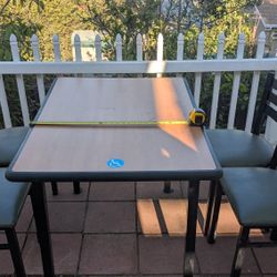 Table And 4 Chairs