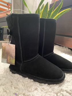 Bearpaw Black Boots