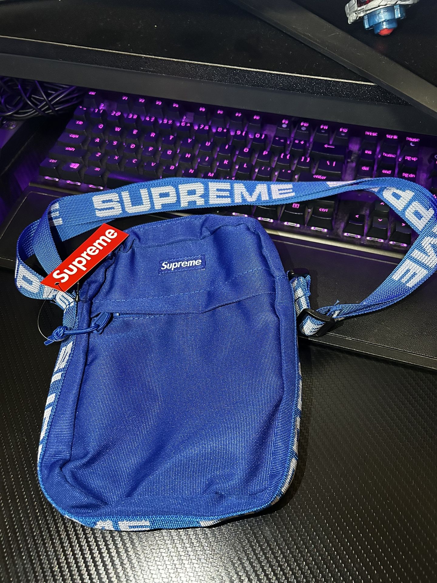 Supreme Shoulder Bag Blue
