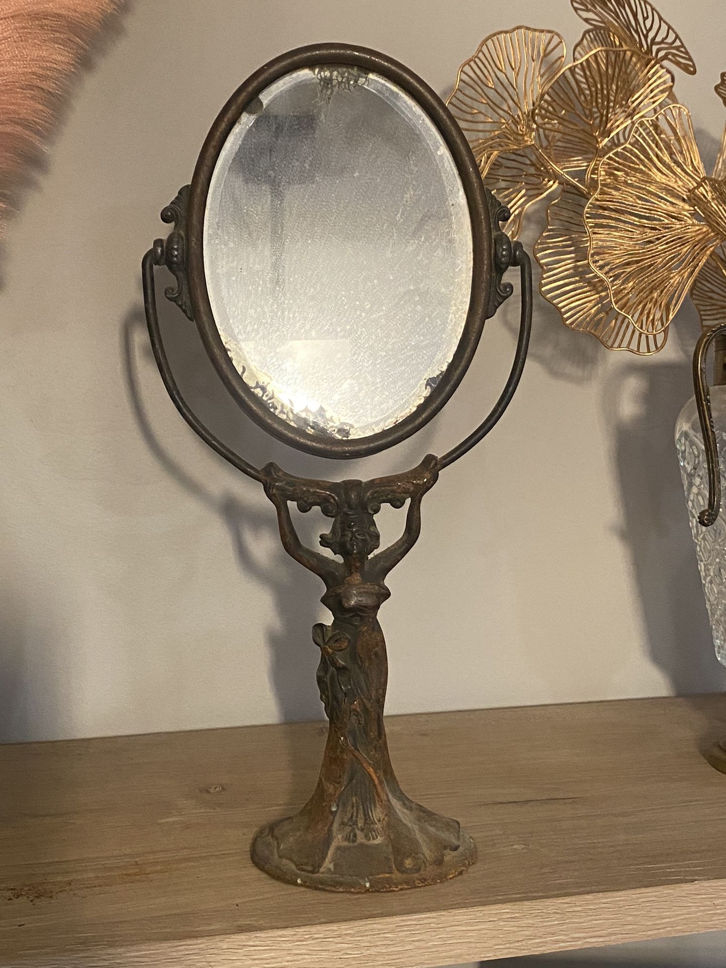 art nouveau mirror