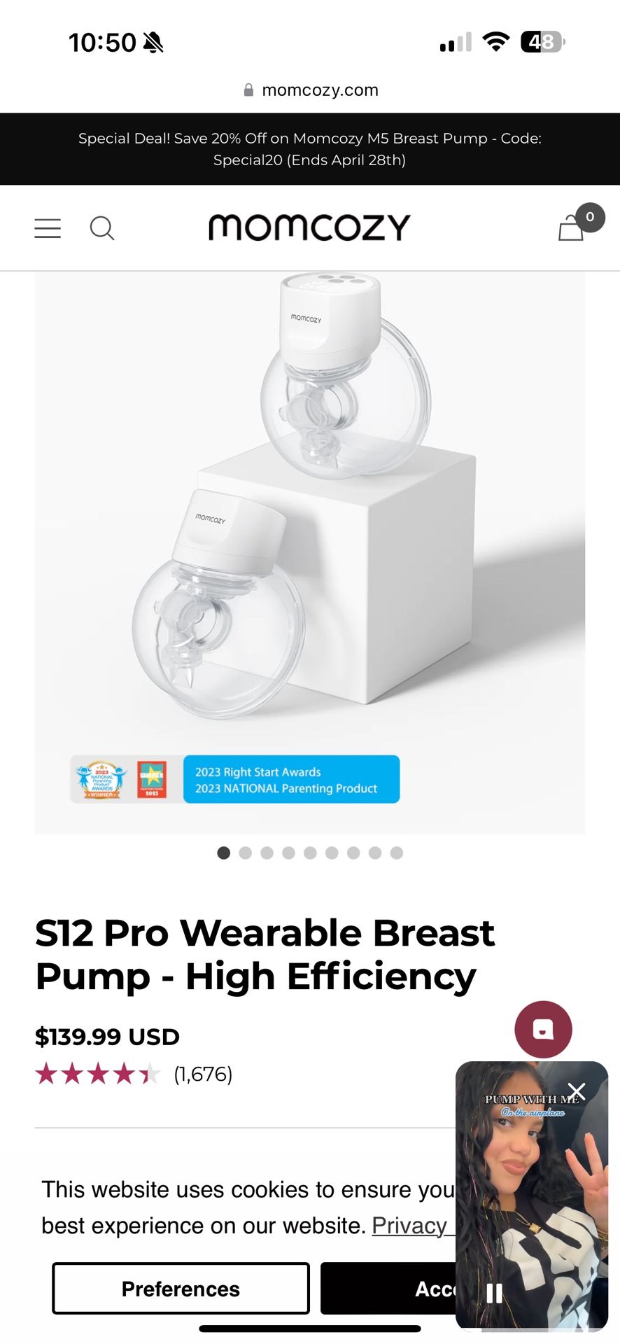 Breastpump