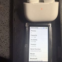 iPod Nano 7th Generation With Airpods 3