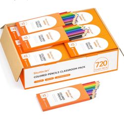 Shuttle Art 720 Colored Pencils Bulk, 
