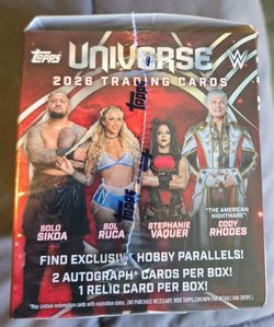 WWE UNIVERSE HOBBY BOX - TOPPS 2026