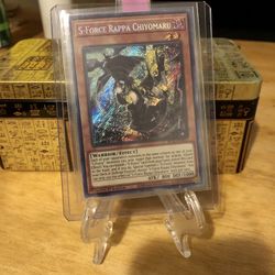 Yugioh *Blazing Vortex* S-Force Rapa Chiyomaru 1st Edition Secret Rare