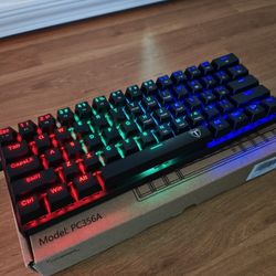 Brand New Wired RGB TKL Mechanical Gaming Keyboard Like Corsair Razer Logitech Redragon PC Computer Desktop Laptop