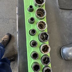 Snap on 1/2 Drive 3/8-1-1/4