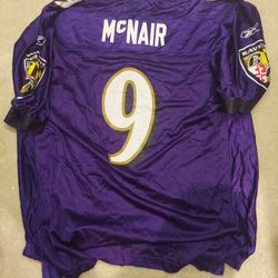 Baltimore Ravens Nfl Jersey Shirt Mcnair