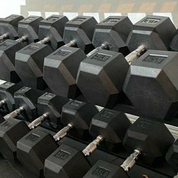 Dumbbells And Racks ALL SIZES With