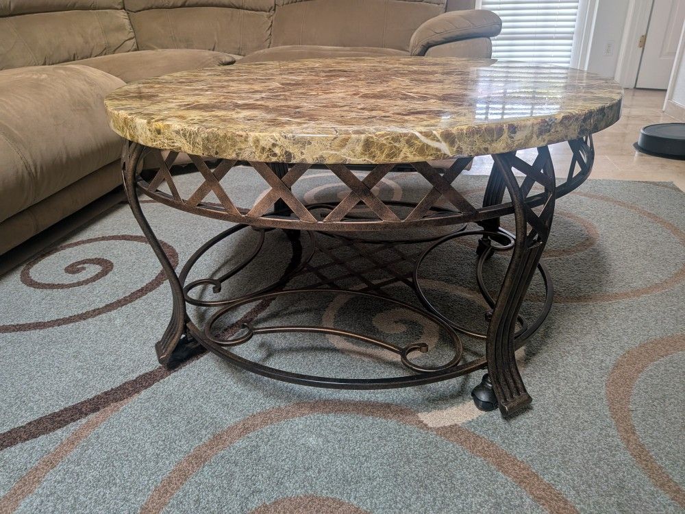 Marble Coffee Table Weels