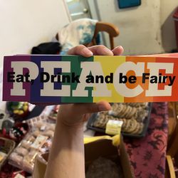 Eat Drink And Be Fairy Bumper Stickers