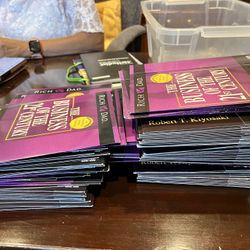 Rich Dad Poor Dad BUSINESS OF THE 21" CENTURY CDs For $2 Each Or $184 For All 92
