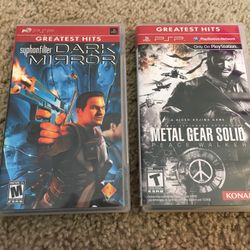 Metal Gear Solid: Peace Walker (Sony PSP, 2010), Dark Mirror Games Playstation Portable Complete