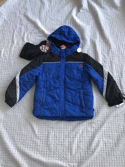 Winter puffer down jacket - brand new - boys size 14-16
