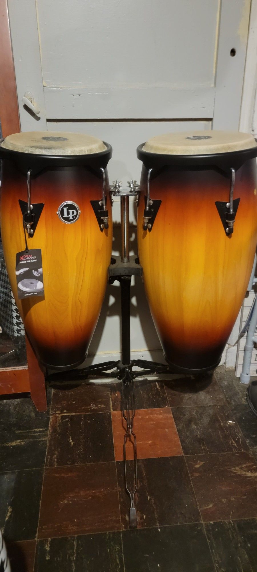 LP Congas with Stand