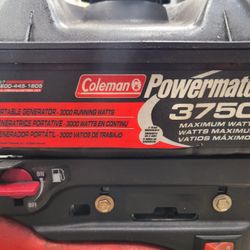 Coleman Powermate 3750W Generator 