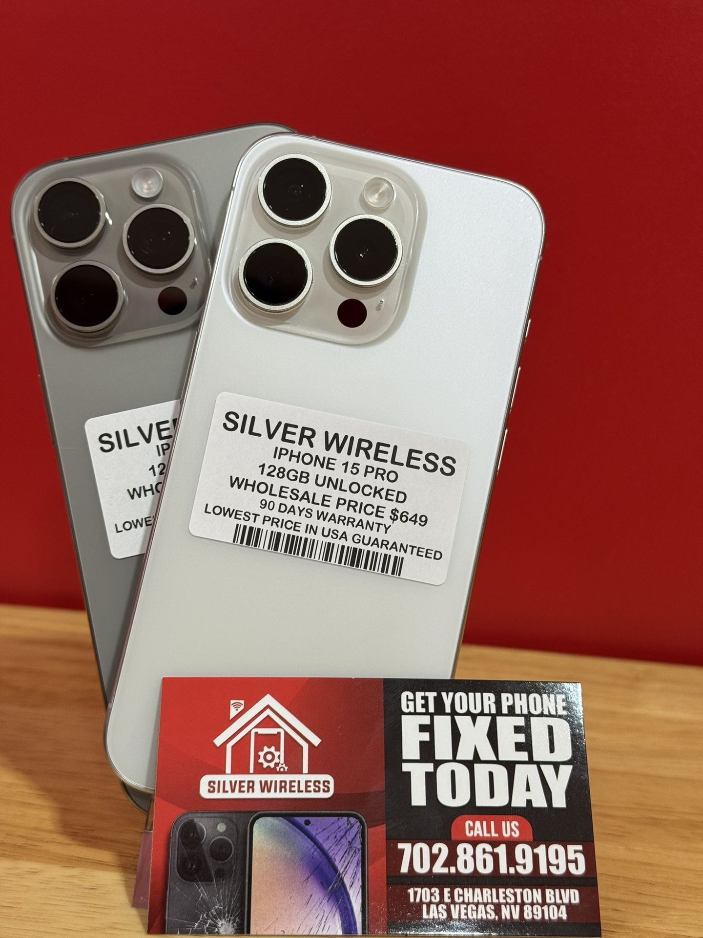 IPHONE 15 PRO 128 Unlocked