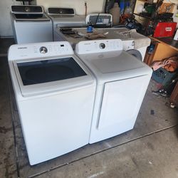 Samsung Washer And Electric Dryer Large Capacity