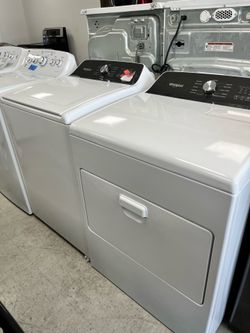 Whirlpool Electric Top Load Set
