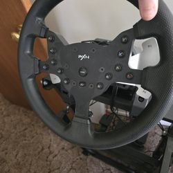 Gaming Wheel W/ Folding Stand