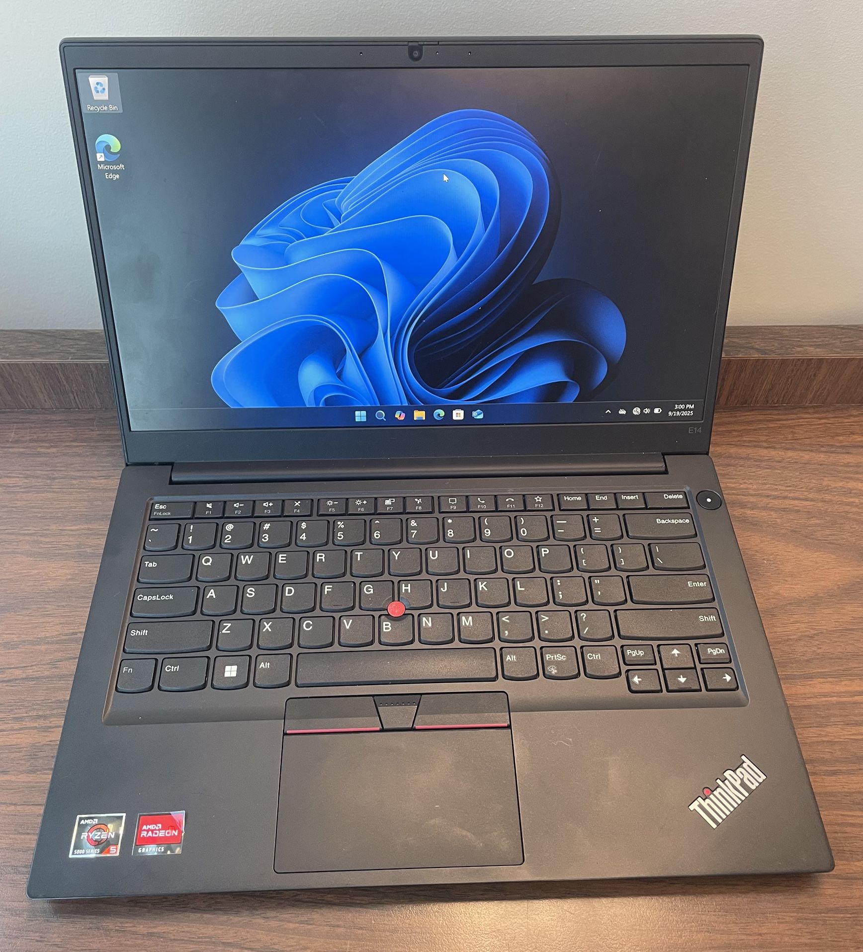 Lenovo ThinkPad E14 AMD CPU