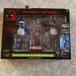 Five Night At Freddy’s Endo Series Classic Bonnie & Withered Bonnie Figures