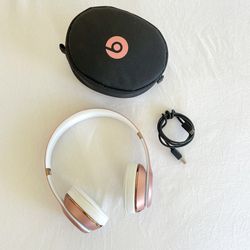 Beats Solo 3 Wireless On-Ear Rose Gold Headphones 