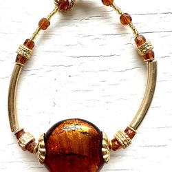 Venetian Glass bracelet & necklace set.