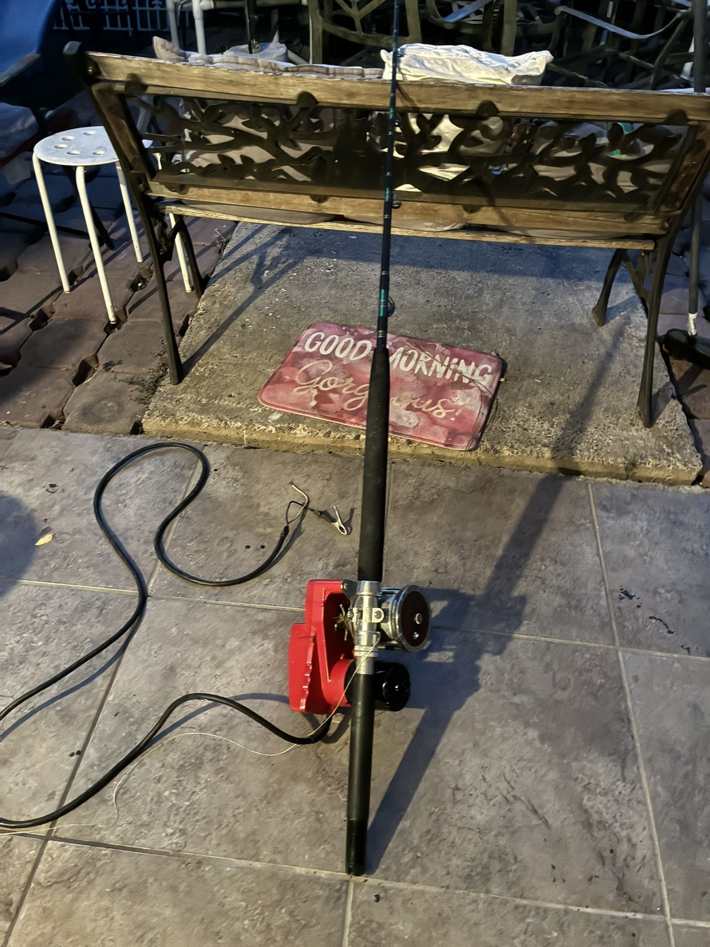 Big Fish Fish Rod With Motor$75