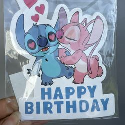 Stitch Cake Topper