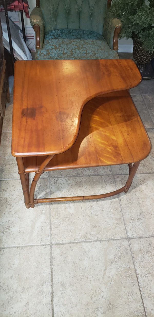 Authentic vintage mid century modern coffee table heywood ...