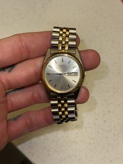 Stainless Steel SEIKO Watch Two Tone