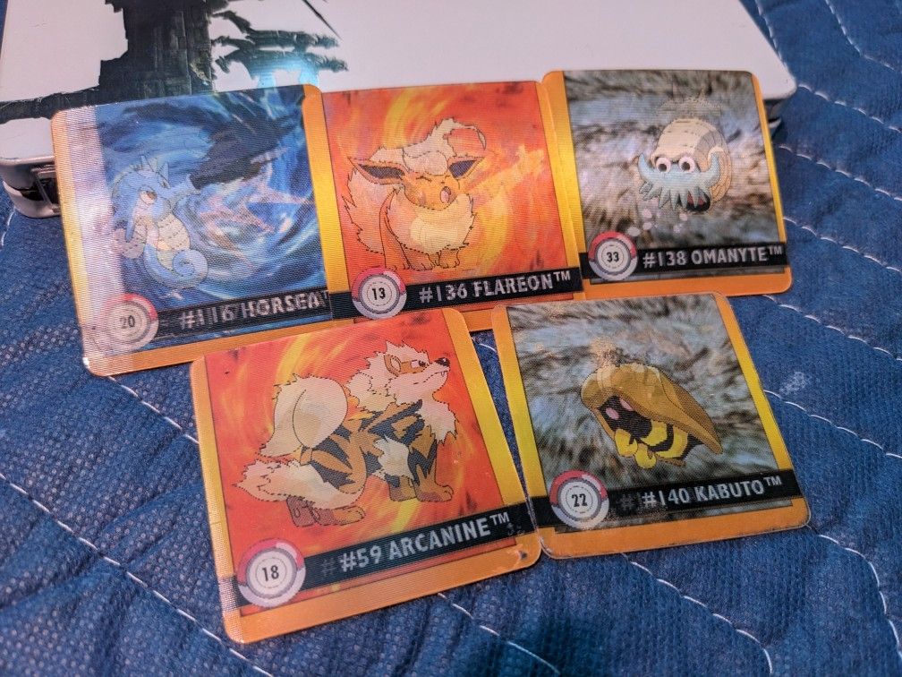 Holographic Pokémon Tiles