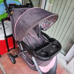 Baby Stroller in Good Condition + Car Seat + Car Seat Base