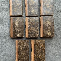 8 Antique Books from France - early 1800’s