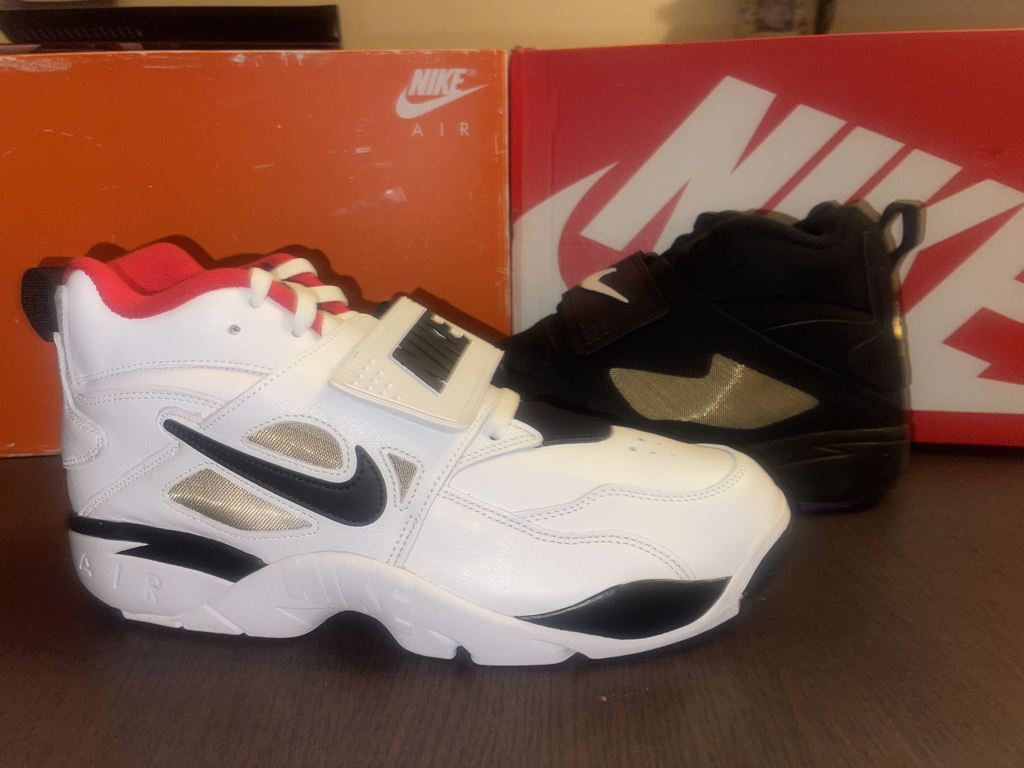 Nike Air Diamond Turf Protro & Ravens Size 14