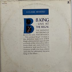 BB King - Live At The Regal 