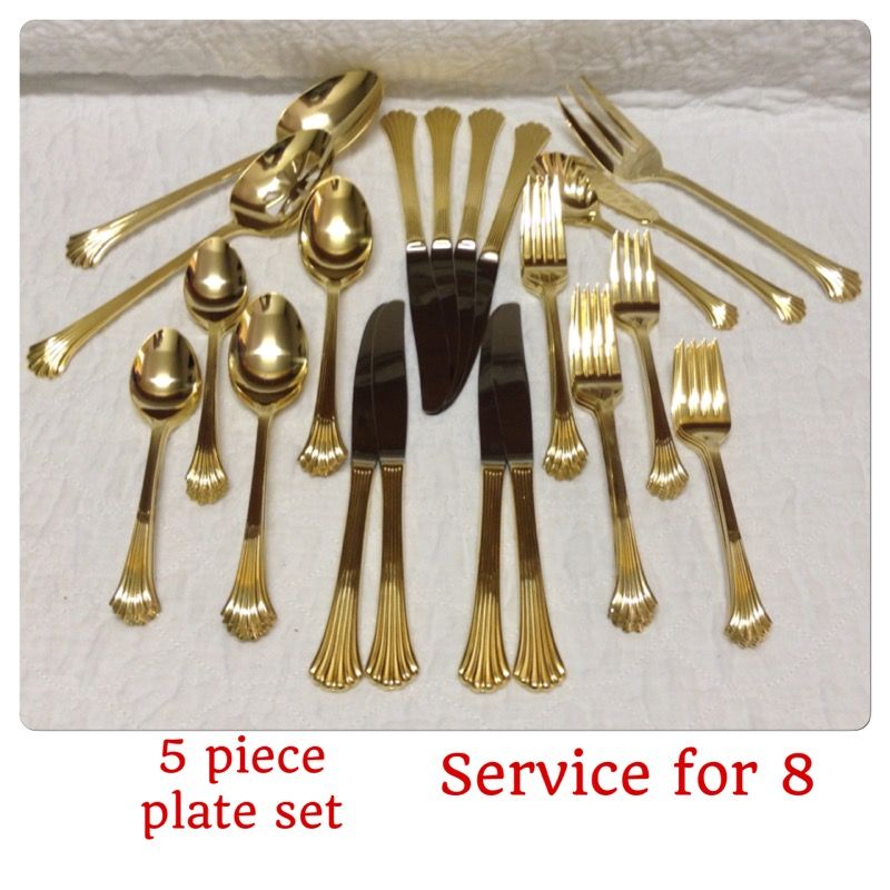 Estate Vintage Towle Flatware Set Service for 8