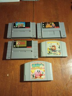 Nintendo games range between 35 to 40 dollars pick up in Glendale authentic
