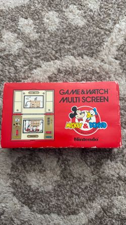 Mickey & donald multi screen nintendo game & watch